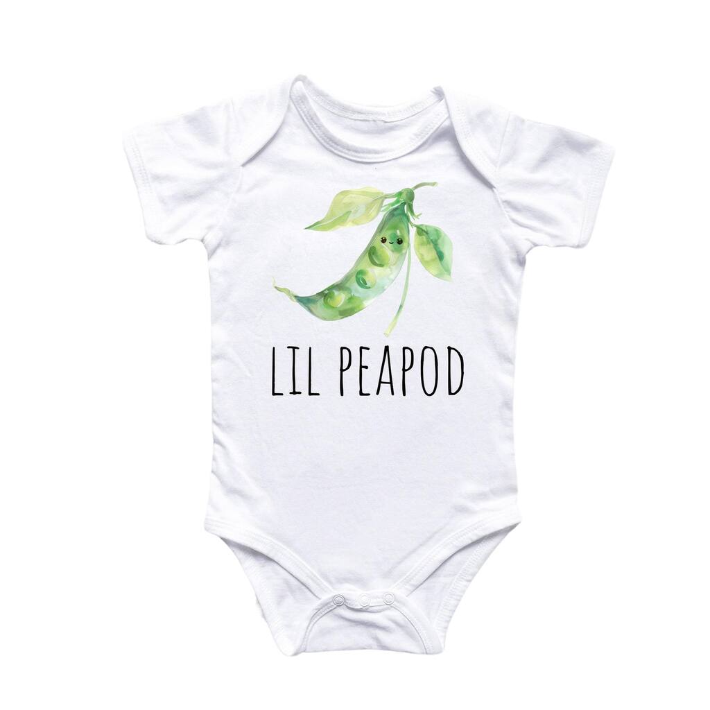 Sweet Pea Peapod - Baby Boy Girl Clothes Infant Bodysuit Funny Cute Newborn