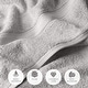 preview thumbnail 184 of 197, Superior Egyptian Cotton 6 Piece Towel Set Ultra Plush & Absorbent Bath, Hand & Face Towels, Heavyweight Spa Quality