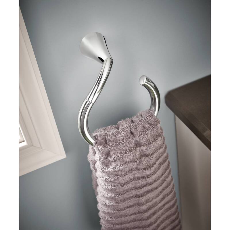 Moen Glyde 6" Wall Mounted Towel Ring