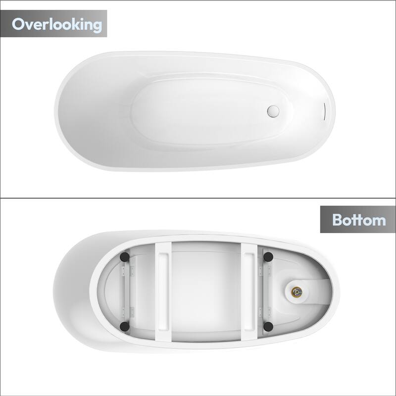 Lahore Freestanding Acrylic Soaking Bathtub