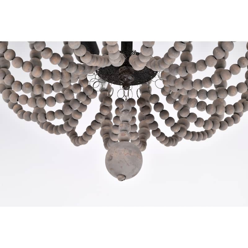 Roxelana 18 Inch Bohemian Semi-Flush Mount Ceiling Lighted Chandelier
