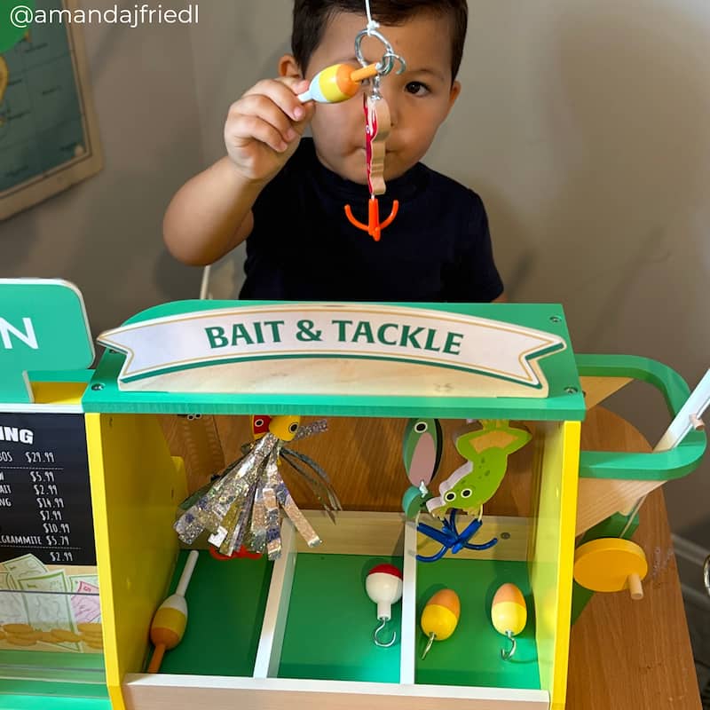 Teamson Kids My Little Helper Fishing Shop & Accessories