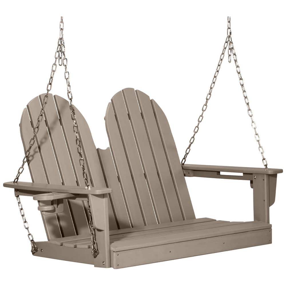 Hanniford Poly Adirondack 50 Inch Porch Swing