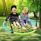 preview thumbnail 4 of 4, 750 lb Spider Web Saucer Swing 40 inch for Tree Kids with Steel Frame