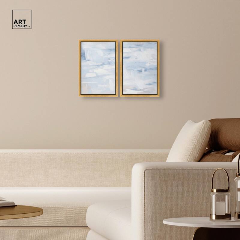 Frozen in Time II Canvas Set of 2 by Art Remedy