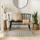 preview thumbnail 104 of 113, Nourison Nordic Indoor only Geometric Area Rug 2' x 3' - Ivory/Grey - Rectangle