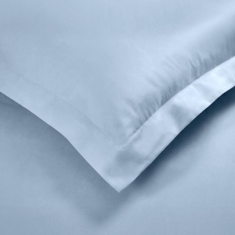 Superior 700 Thread Count Solid 3 Piece 100-percent Egyptian Cotton Duvet Cover Set