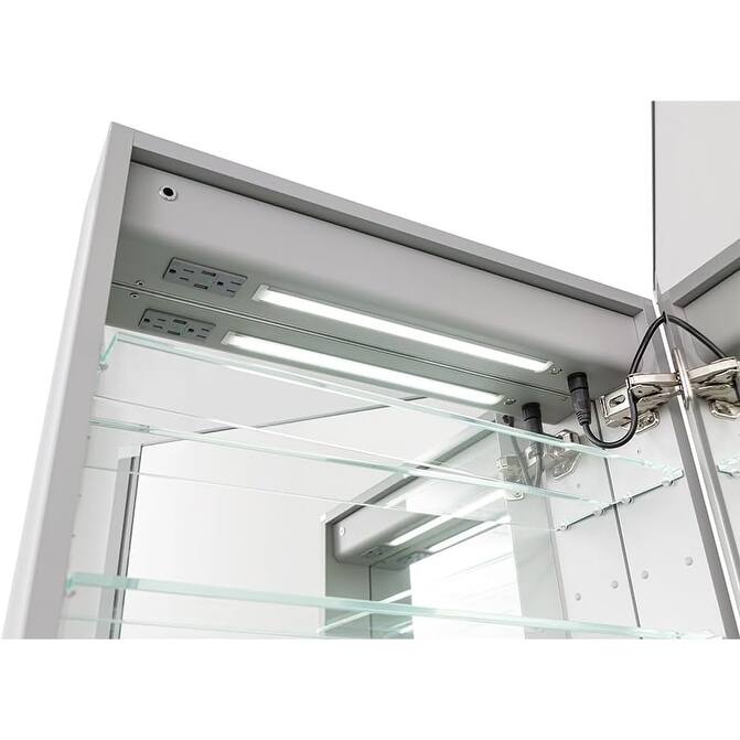 Medicine Cabinet With Light 15W x 70H x 5D Right Hinge - 15"x70"/Right-Hinge