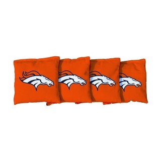 Denver Broncos NFL Football Orange Cornhole Bags