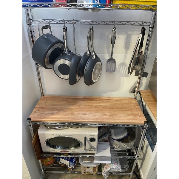 Hang Pots And Pans From Bakers Rack Small Kitchen Storage,, 59 OFF