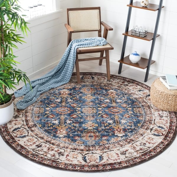 slide 2 of 19, SAFAVIEH Bijar Bulah Traditional Oriental Distressed Rug