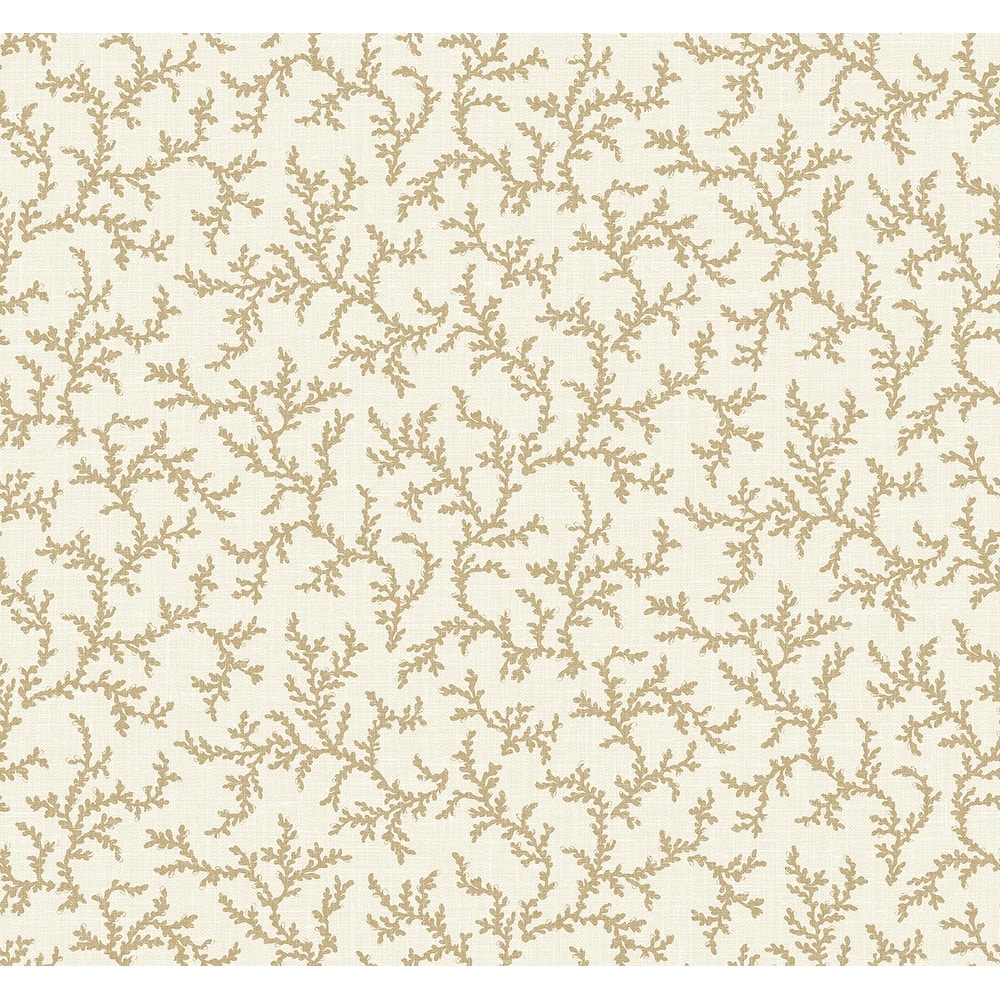 Seabrook Designs Corail Nonwoven Unpasted Wallpaper