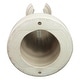 preview thumbnail 9 of 9, Philadelphia 26" W Oval Biscuit Pedestal Bathroom Sink Porcelain Sink with 8" Faucet Holes and Overflow Renovators Supply