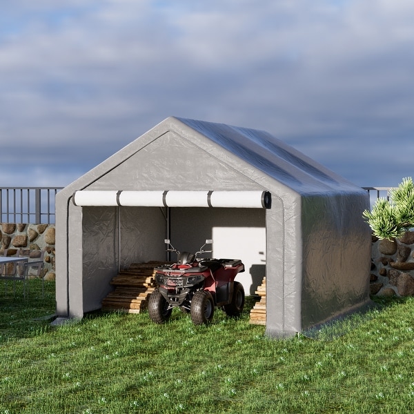 Portable Storage Shelter Garage Storage Tent with Zipper