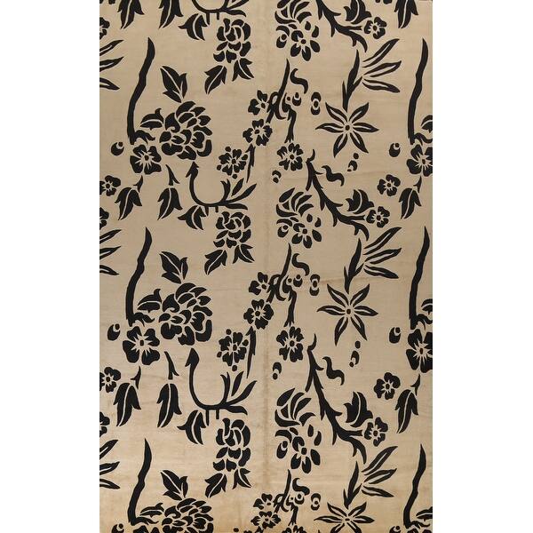 slide 1 of 20, Decorative Vegetable Dye Nepalese Oriental Area Rug Wool Hand-knotted - 12'1" x 17'11"