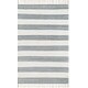 preview thumbnail 2 of 16, Livabliss Cotone Handmade Casual Striped Area Rug