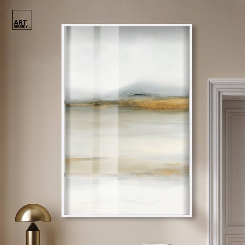 Misty Expanse II Shadowbox by Art Remedy