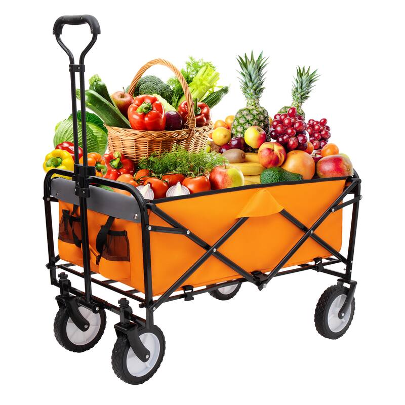Foldable Wagon Cart with strapping system Beach