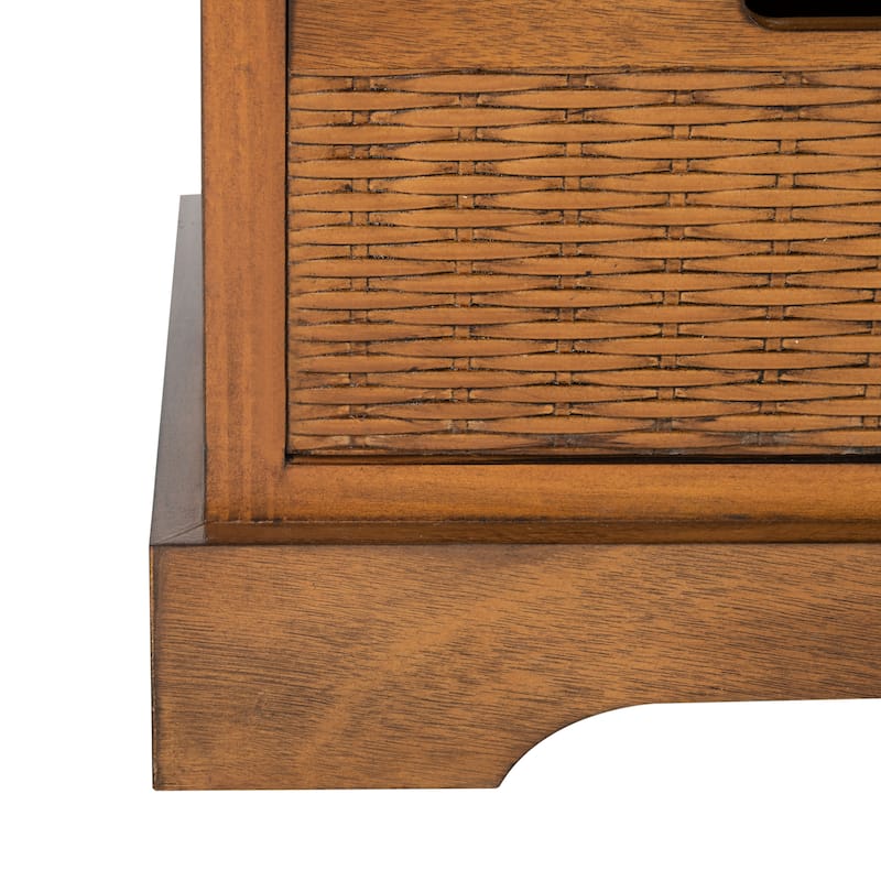 SAFAVIEH Landers Farmhouse 6-Drawer Storage Chest - 30" W x 12.5" L x 26" H
