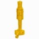 preview thumbnail 1 of 1, National Tree Company 10 in. HGTV Home Collection Nutcracker Stocking Holder, Yellow - 10in