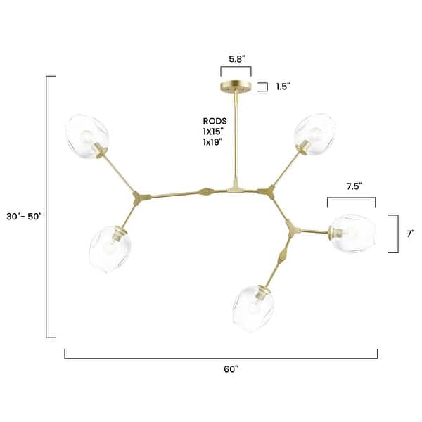 Light Society Thurston 5light Chandelier On Sale Bed Bath & Beyond