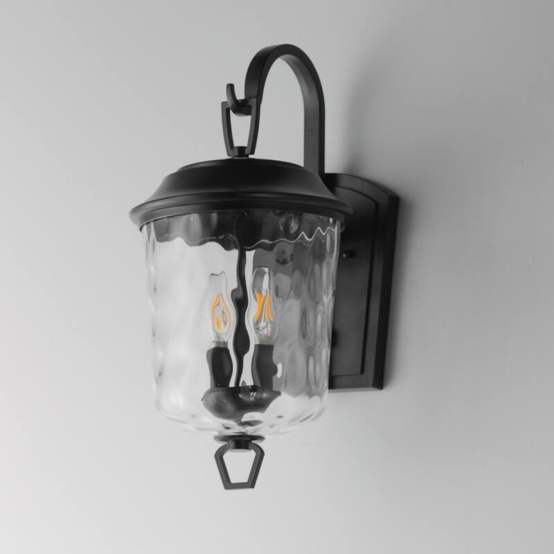 Maxim 34212WG Prescott 2 Light 19" Tall Outdoor Wall Sconce