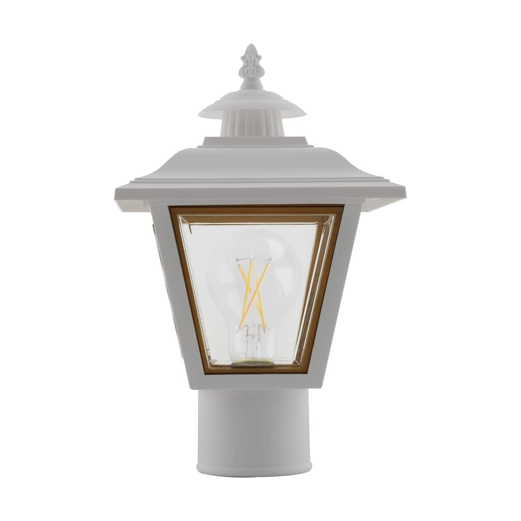 1-Light Poly Coach Post Lantern
