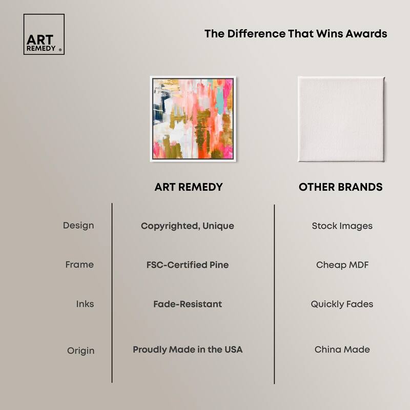 Exuberant Hues I Canvas by Art Remedy