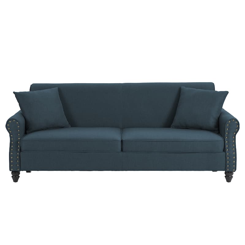 Modern 73" Couch Loveseat Upholstered Sofa