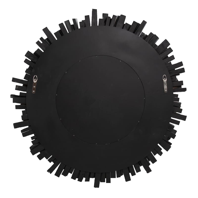 Allan Andrews Durango Round White Mirror