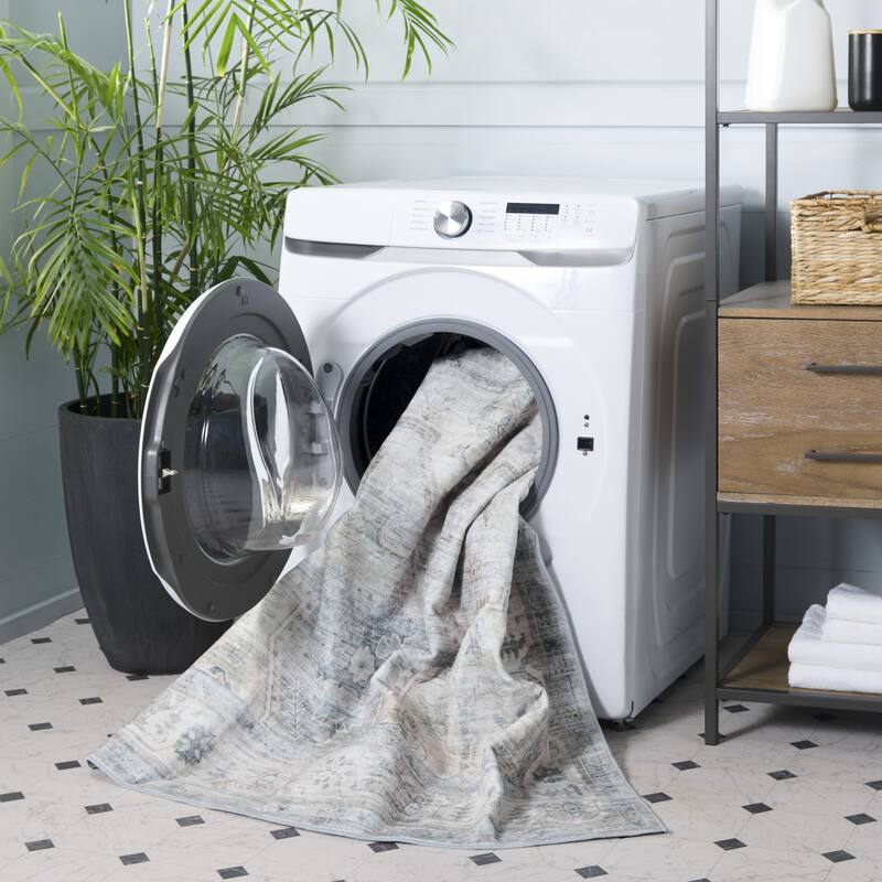 SAFAVIEH Arizona Jettie Machine Washable & Slip Resistant Rug