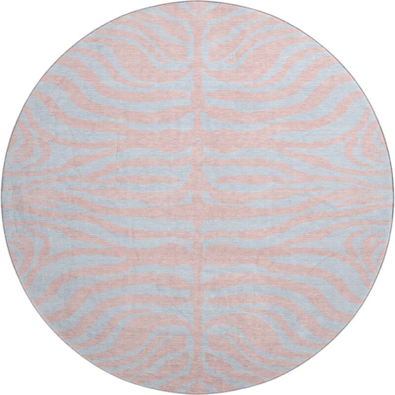Premium Washable Super Soft Modern Zebra Print Mayfield Rug