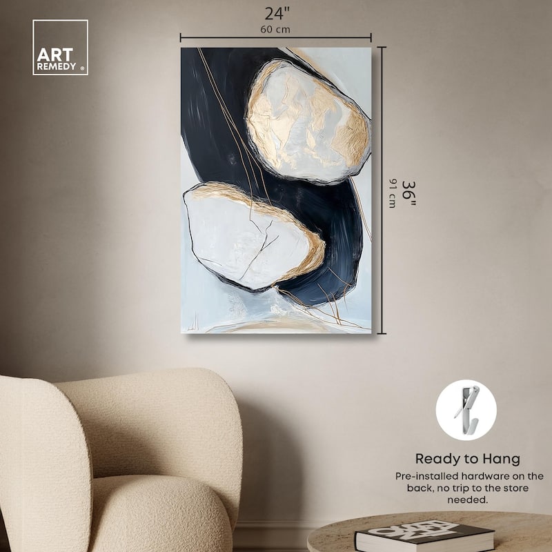 Mineral Essence II Canvas by Art Remedy, Gallery Wrapped