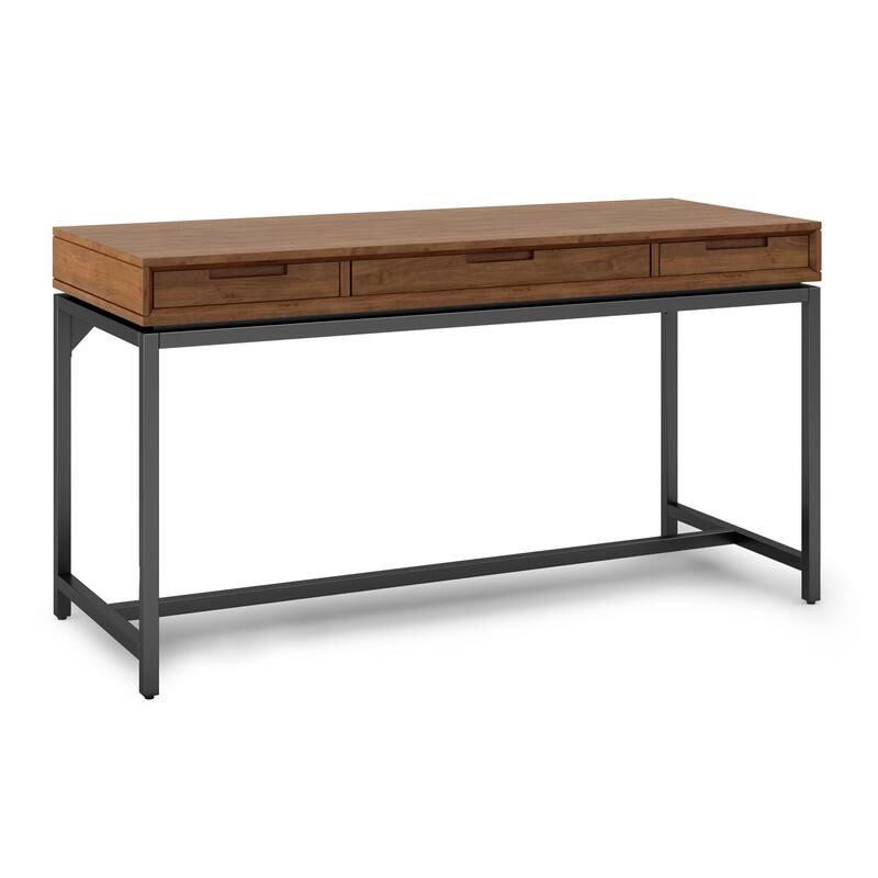 WYNDENHALL Devlin SOLID HARDWOOD Industrial 60 inch Wide Desk