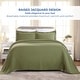 preview thumbnail 6 of 88, Superior Fleur De Lis Cotton Decorative Bedspread Set