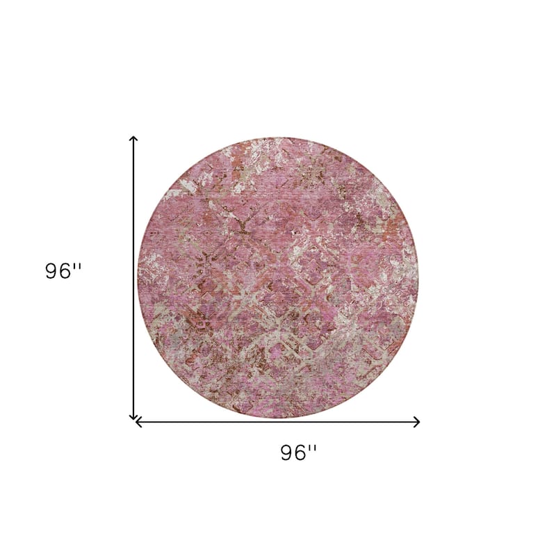 HomeRoots Geometric Transitional Rectangle Outdoor Rug