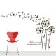 preview thumbnail 2 of 3, Walplus Huge Dandelion Butterflies Children Wall Sticker Nursery Decor