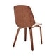 preview thumbnail 35 of 62, Brinley Walnut or Black Wood Upholstered Dining Chair