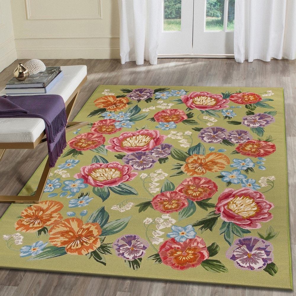 Liora Manne Marina Secret Garden Indoor/Outdoor Area Rug