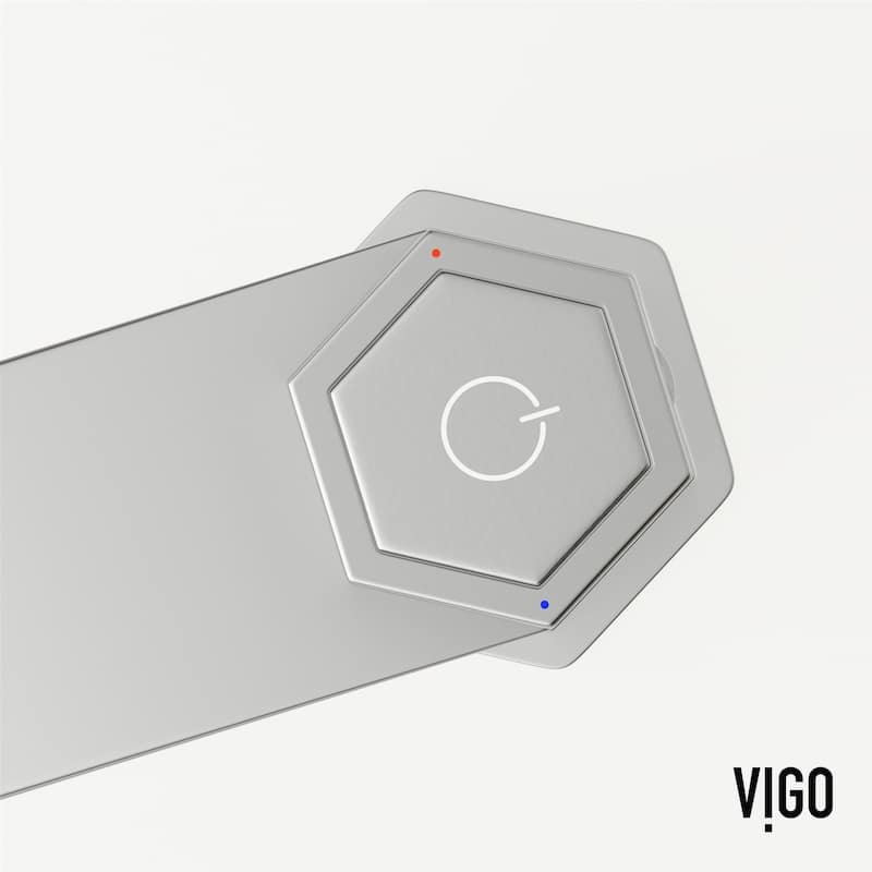 VIGO Duomo 18"L x 13"W Concrete Vessel Sink and Nova 10"H Faucet Set