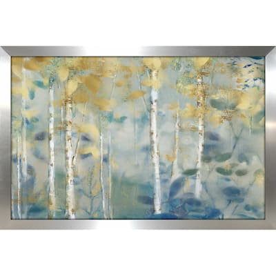 "Gilded Forest II (Horizontal)" by Nan Print on Acrylic