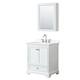 Option White, Chrome Trim, Giotto Quartz Top