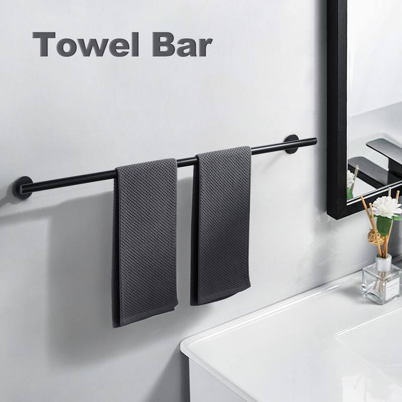 WOWOW Mutiple length Wall Mounted Stainless Steel Towel Bar