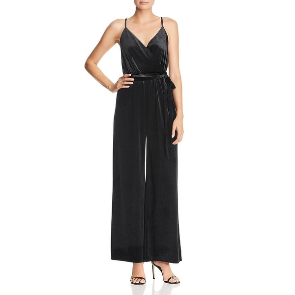luna velvet jumpsuit