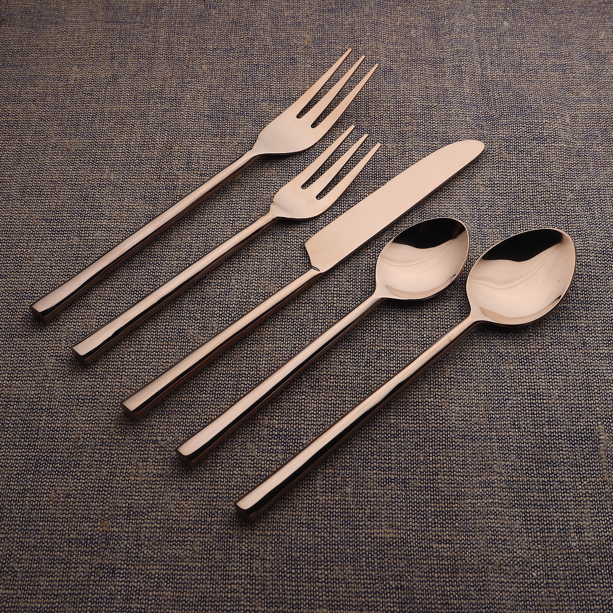 Sundance Bronze PVD Flatware, 5-Pc. Place Setting