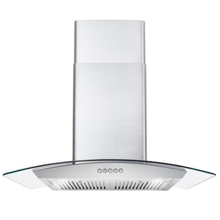 Cosmo 30 in. Ducted Wall Mount Range Hood with 380 CFM, 3 Fan Speeds