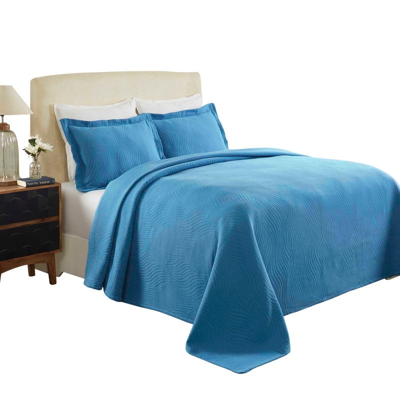 Superior Cascade Cotton Decorative Bedspread Set