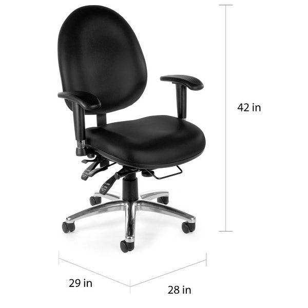 Ofm 24 hour big and tall ergonomic task chair store