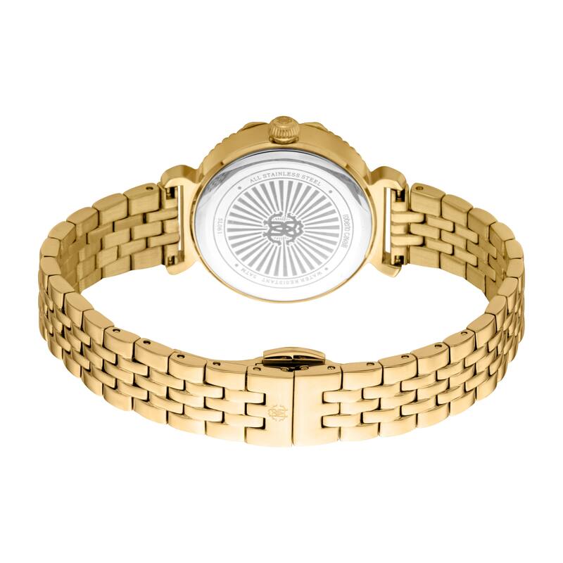 Roberto Cavalli Women RC5L061M0055 Quartz Watch - Gold-Tone