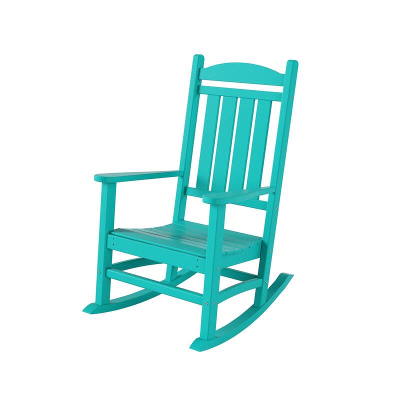 Laguna Hdpe All Weather Outdoor Patio Rocking Chair (Set of 4)